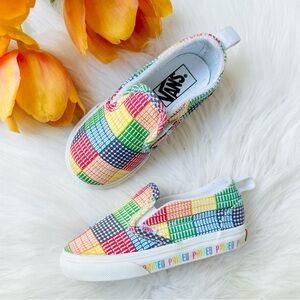 Toddler Pride Slip On Vans